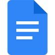 A blue file with white lines

Description automatically generated